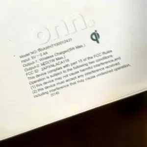 Onn wireless charging bubble lamp deals